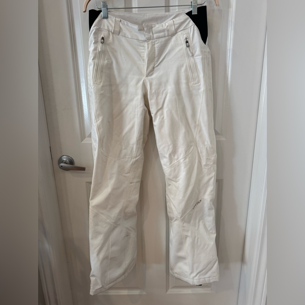 Spyder Women's White GoreTex Ski Pants